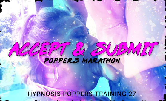 Hypnosis poppers training series